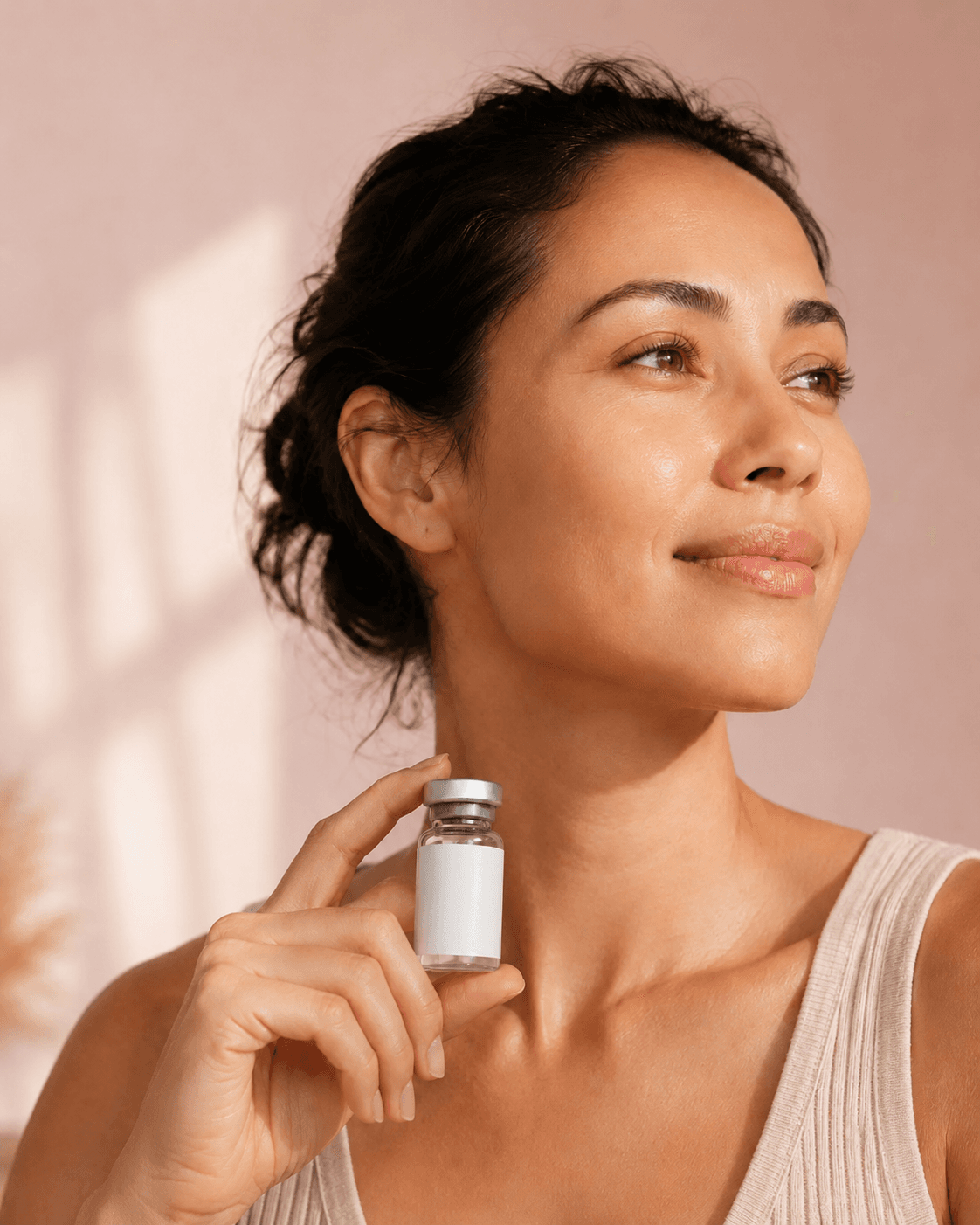 Woman smiling — Kina menopause care